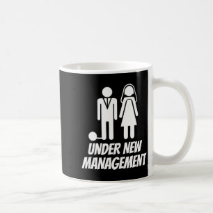 Caneca De Café Casados Engraçados , Piada de Recém-Casados para H