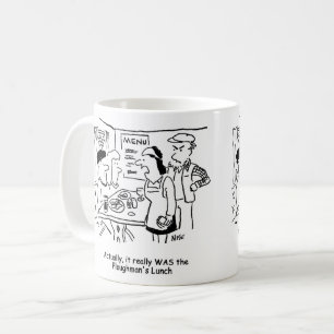 Caneca De Café Casais dizem que comeram o almoço do Plowman