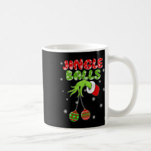 Caneca De Café Casais Engraçados Combinando Pijama de Natal Xmas 