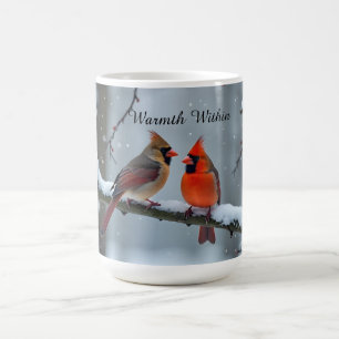 Caneca De Café Casal Cardinal - Mug Personalizado