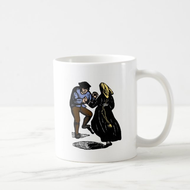 Caneca De Café Casal dançante (Direita)