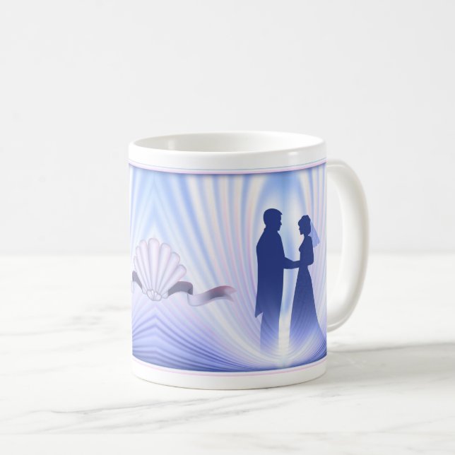 Caneca De Café Casal de casamento (Frente Esquerda)