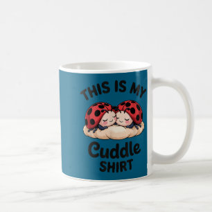 Caneca De Café Casal de Joaninha Fofa Este É Meu Abraço