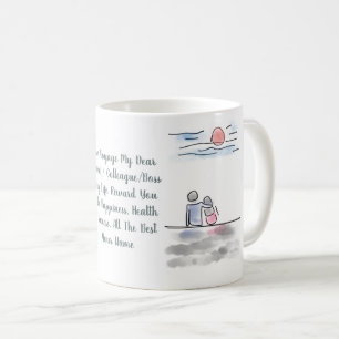 Caneca De Café Casal de Perdão Personalizada
