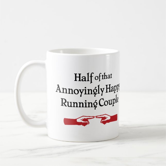 Caneca De Café Casal em execução irritante (Esquerda)