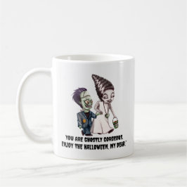 Caneca De Café Casal Frankenstein