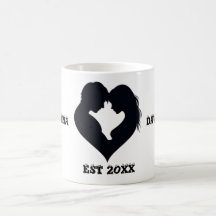 CASAL HEART SILHOUETTE MUG