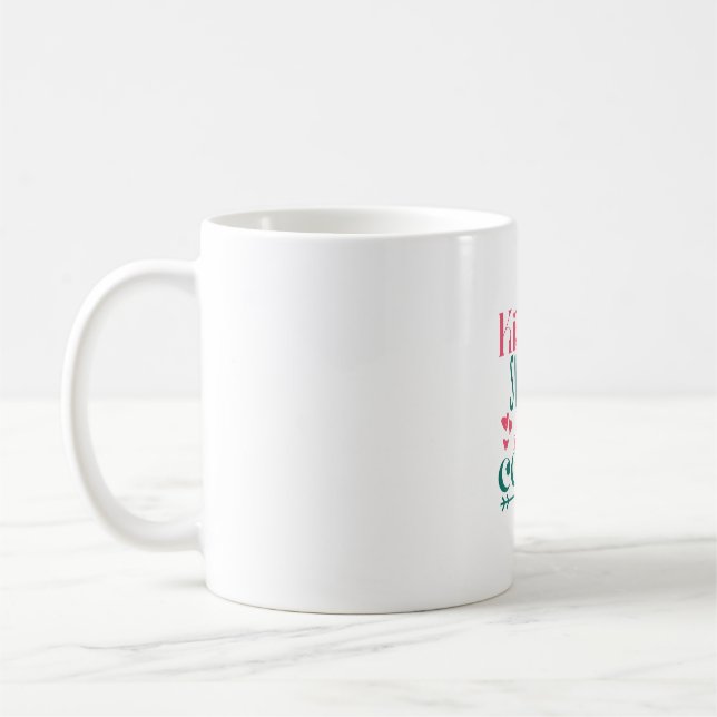 Caneca De Café Casal Oferece Beijos Doces Como Doces (Esquerda)
