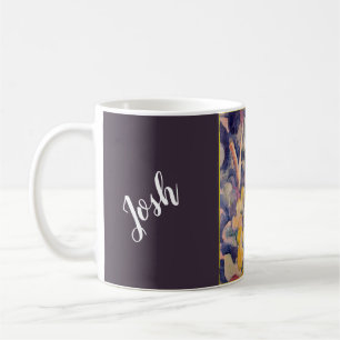 Caneca De Café Casal Vintage August Macke na Faixa Florestal