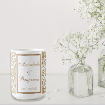 Casamento brilhante e Dourado Faux