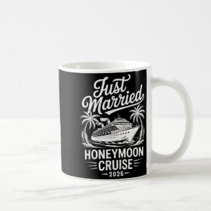 Caneca De Café Casamento Cruzeiro de Lua de Mel 2026 Noiva Noivo