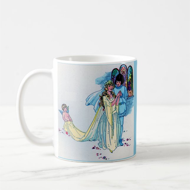 Caneca De Café casamento de conto de fadas (Esquerda)