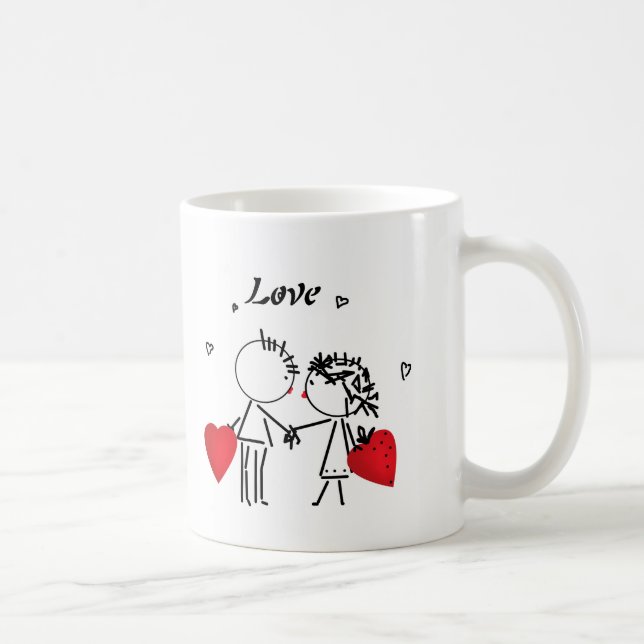 Caneca De Café Casamento, dia dos namorados, amor (Direita)
