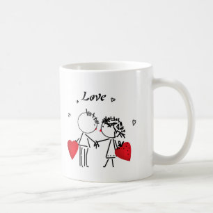Caneca De Café Casamento, dia Valenine, amor