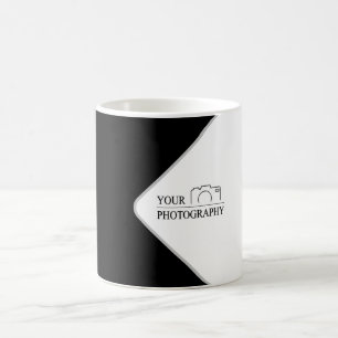 Caneca De Café Casamento Elegante Adicionar Fotografia Personaliz