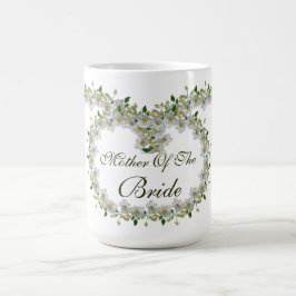 Caneca De Café Casamento Favor Elegante Rosas Mãe da Noiva
