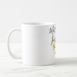 Caneca De Café Casamento feito no céu azul amarelo pastel coração