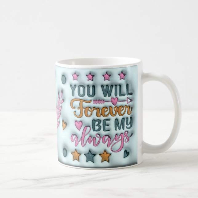 Caneca De Café Casamento Inflado (Direita)