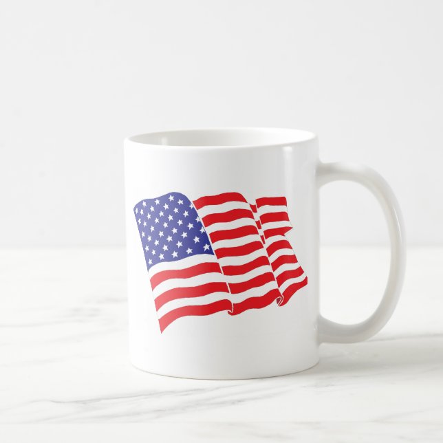 Caneca De Café Casamento Patriótico (Direita)