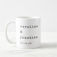 Casamento Personalizado Da Máquina De Escrever Ret