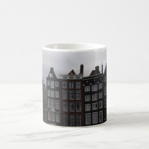 Caneca De Café Casas do canal em Amsterdão