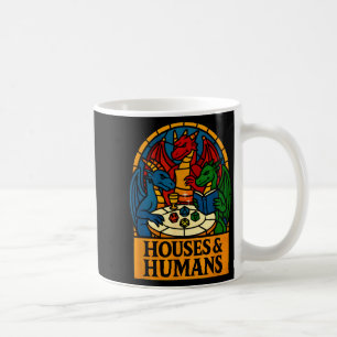 Caneca De Café Casas E Humanos Divertido Rpg Gamer Nerdy Homens M