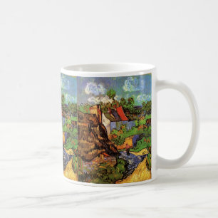 Caneca De Café Casas em Auvers por Vincent van Gogh