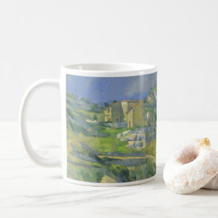 Caneca De Café Casas em Provença por Paul Cezanne, Arte Antiga
