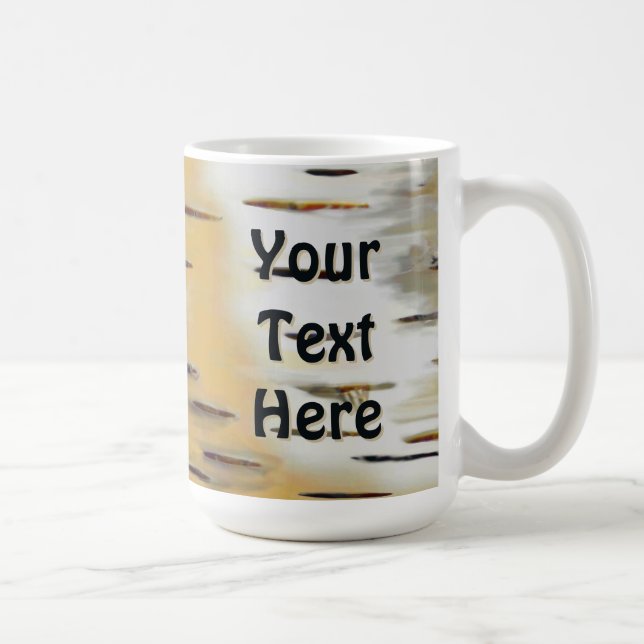 Caneca De Café Casca de Bétula (Direita)