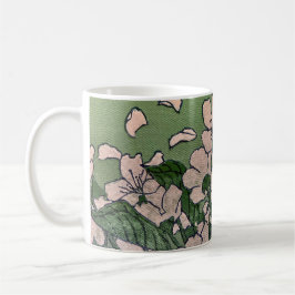 Caneca De Café Cascata de Flor Rosa