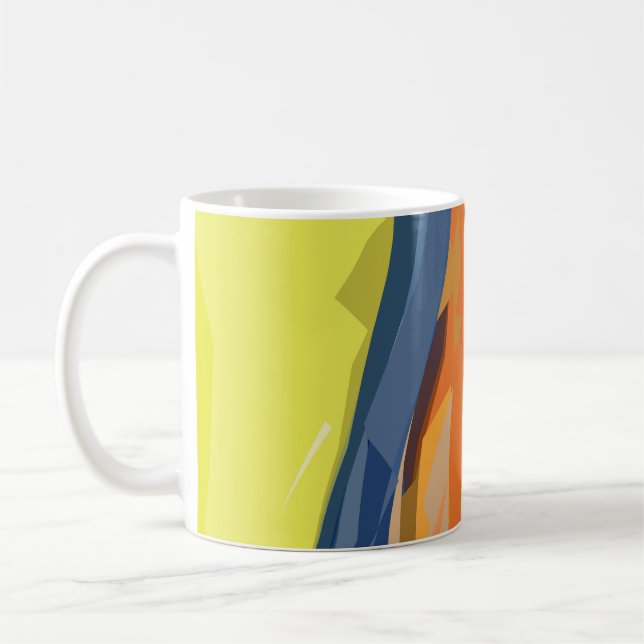 Caneca De Café Cascata enrolada (Esquerda)