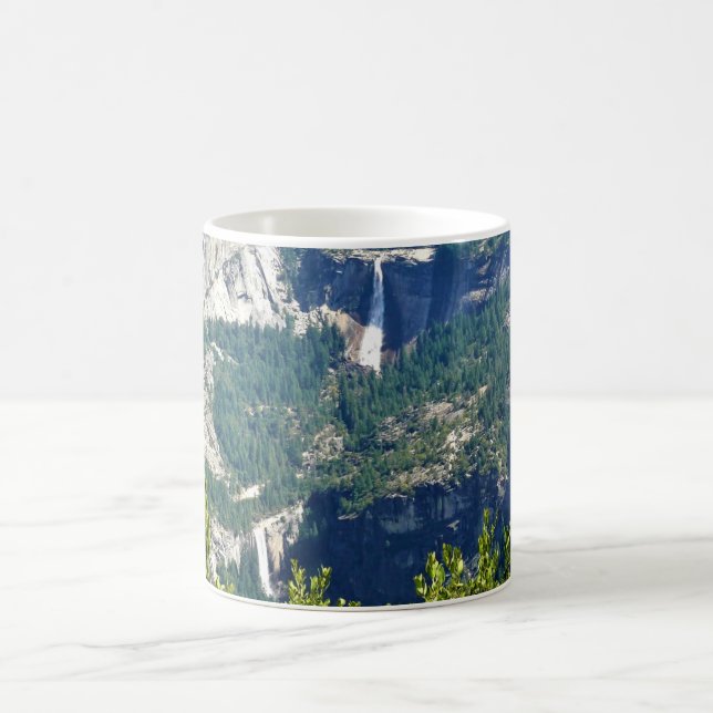 Caneca De Café Cascatas Vernal e Nevada do Glacier Point, CA (Centro)
