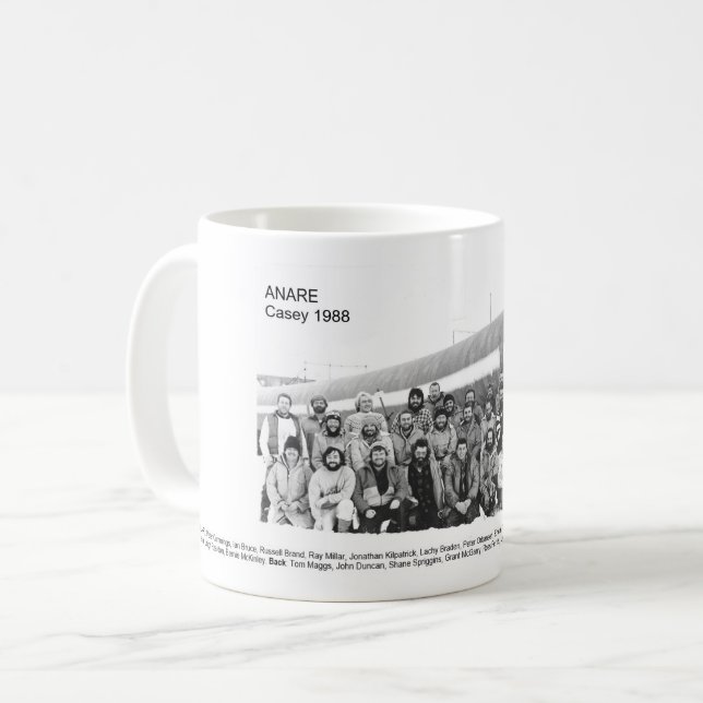 Caneca De Café Casey ANARE 1988 Clássica Mug, 325 ml (Frente Esquerda)