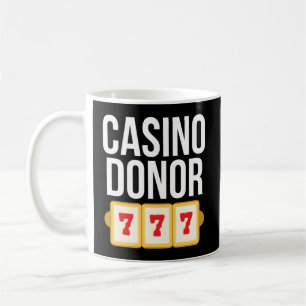 Caneca De Café Casino Donor Gambling Piada