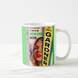 Caneca De Café Caso da Irmã Olhada Verde