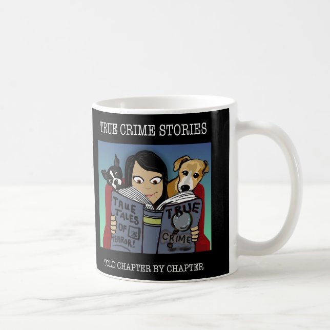 Caneca De Café Casos de crimes duplos Mug (Direita)