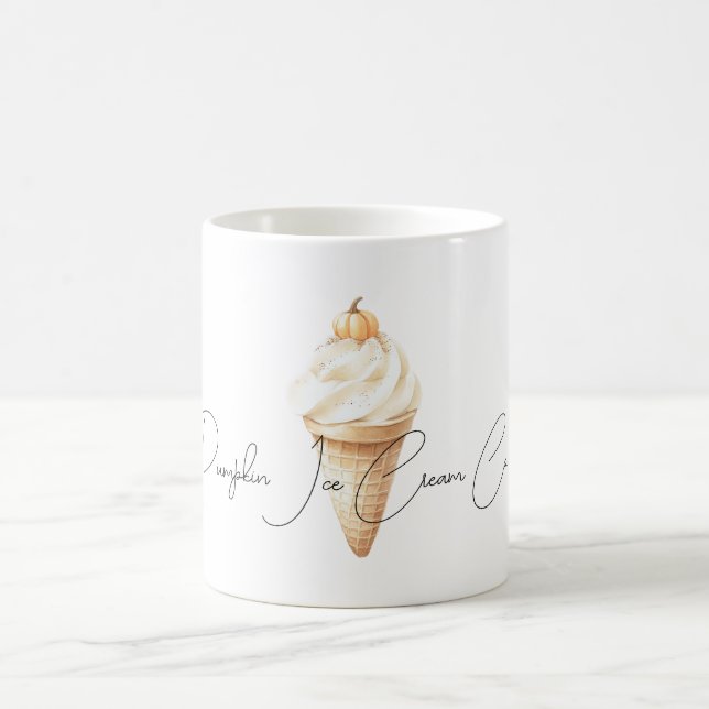 Caneca De Café Casquinha de Sorvete de Abóbora (Centro)