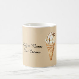 Caneca De Café Casquinha de Sorvete de Grão de Café