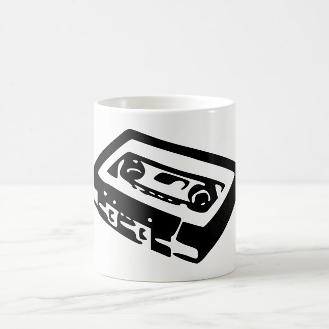 Caneca De Café Cassete de áudio (Centro)