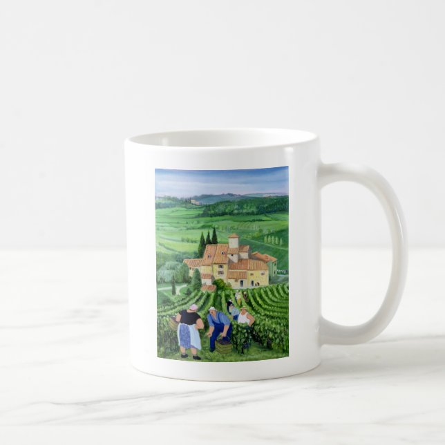 Caneca De Café Castellina-em-Chianti (Direita)