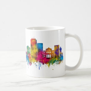 Caneca De Café Castellón de la Plana Espanha Paisagem Urbana