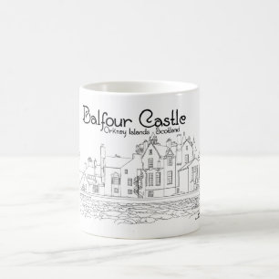 Caneca De Café Castelo Balfour Escócia