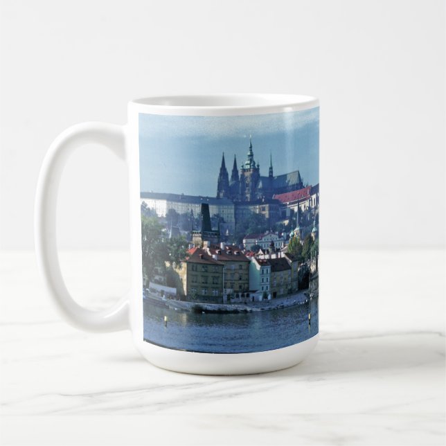 Caneca De Café Castelo Charles Bridge (Esquerda)