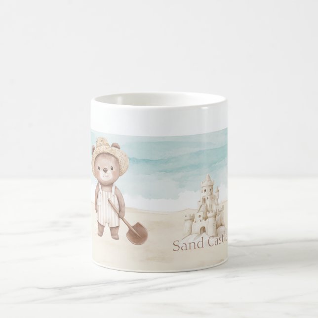Caneca De Café Castelo de Areia do Urso na Praia (Centro)
