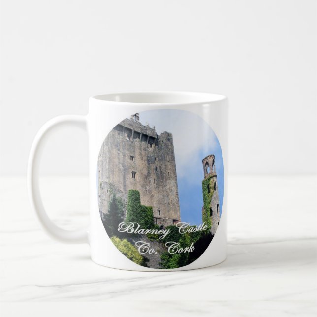 Caneca De Café Castelo de Blarney, Irlanda, Irlanda, Castelo de B (Esquerda)