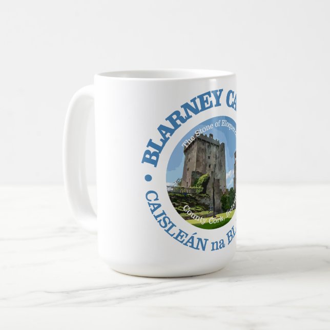 Caneca De Café Castelo de Blarney (rd) (Frente Esquerda)