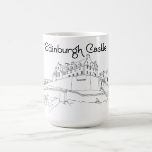 Caneca De Café Castelo de Edimburgo, Escócia