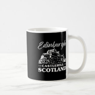 Caneca De Café Castelo de Edimburgo Escócia Escocês Europa Férias