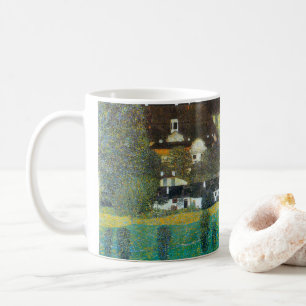 Caneca De Café Castelo de Kammer no Attersee II por Gustav Klimt