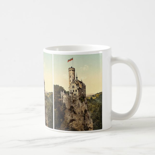 Caneca De Café Castelo de Lichtenstein, Wurtemburg, magnifice de (Direita)